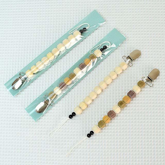 おしゃぶりホルダー 森のかけら ナカムラ工房